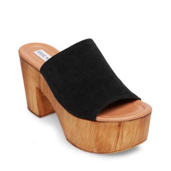 Steve Madden Shoes - Steve Madden Black Play date Platform Sandal